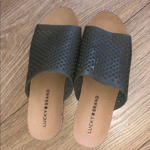 Lucky🍀Brand wedge slides